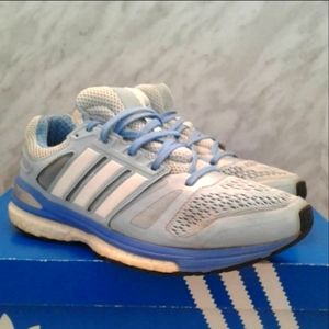 Adidas Sequence Boost Supernova Light Blue Womens 7 Running Shoes B44363